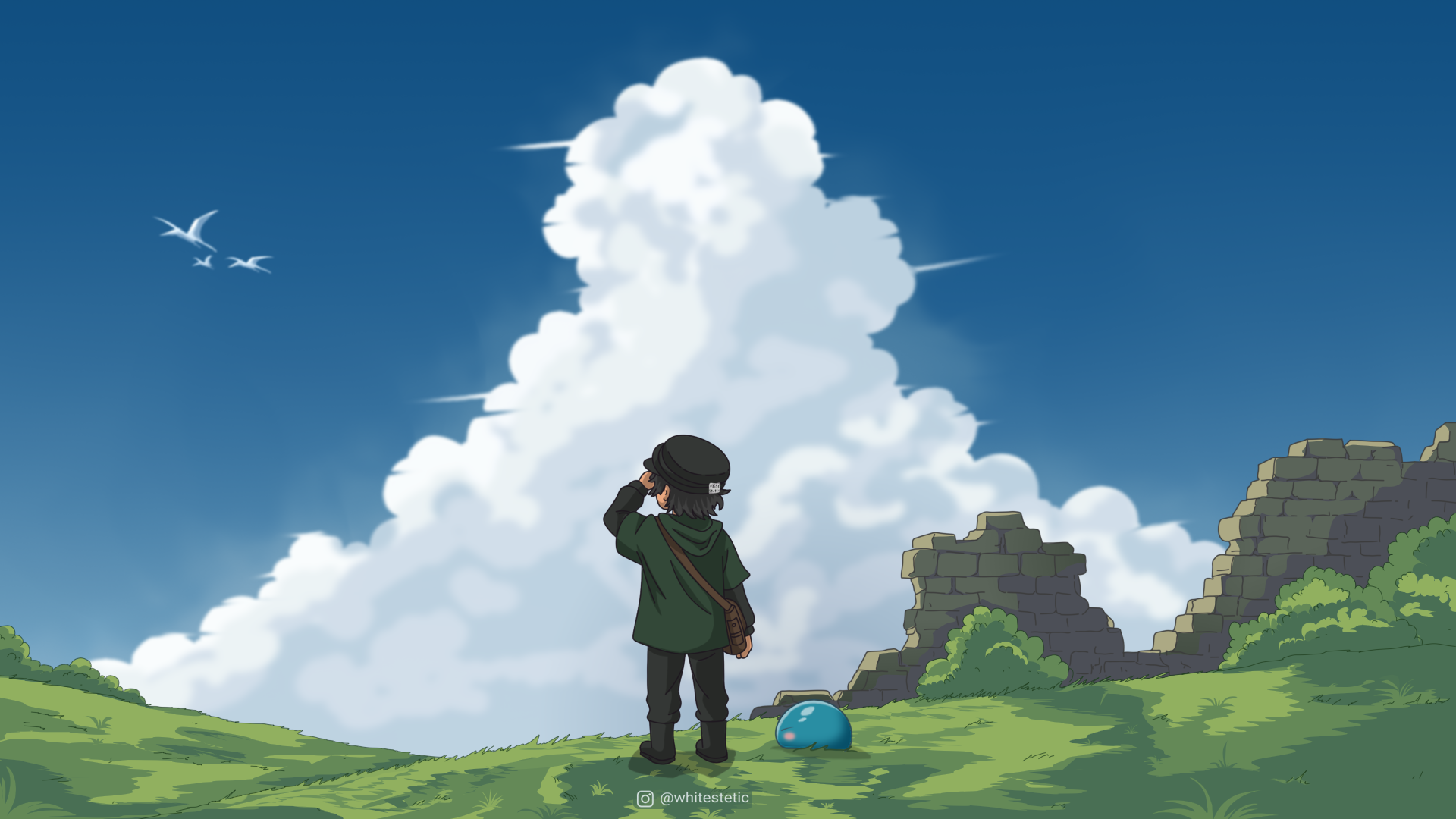 Lofi Stream Loop Animation